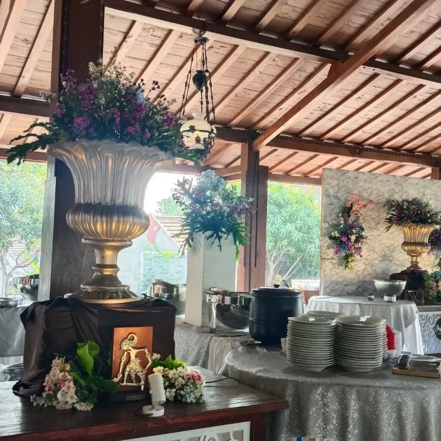 Wedding Fidel & Clarissa di Semi Outdoor Venue Joglo Bringin Rejo Surabaya