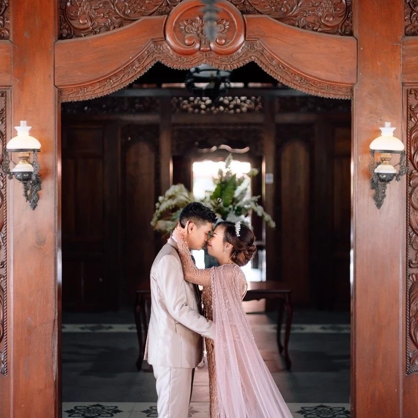 Wedding Fidel & Clarissa di Semi Outdoor Venue Joglo Bringin Rejo Surabaya