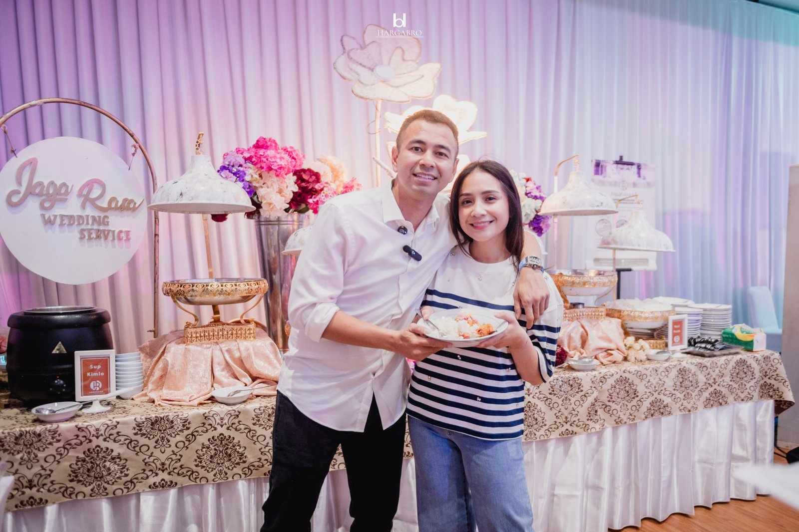 Anniversary Pernikahan Raffi & Nagita di  RANS Building Office Tangerang