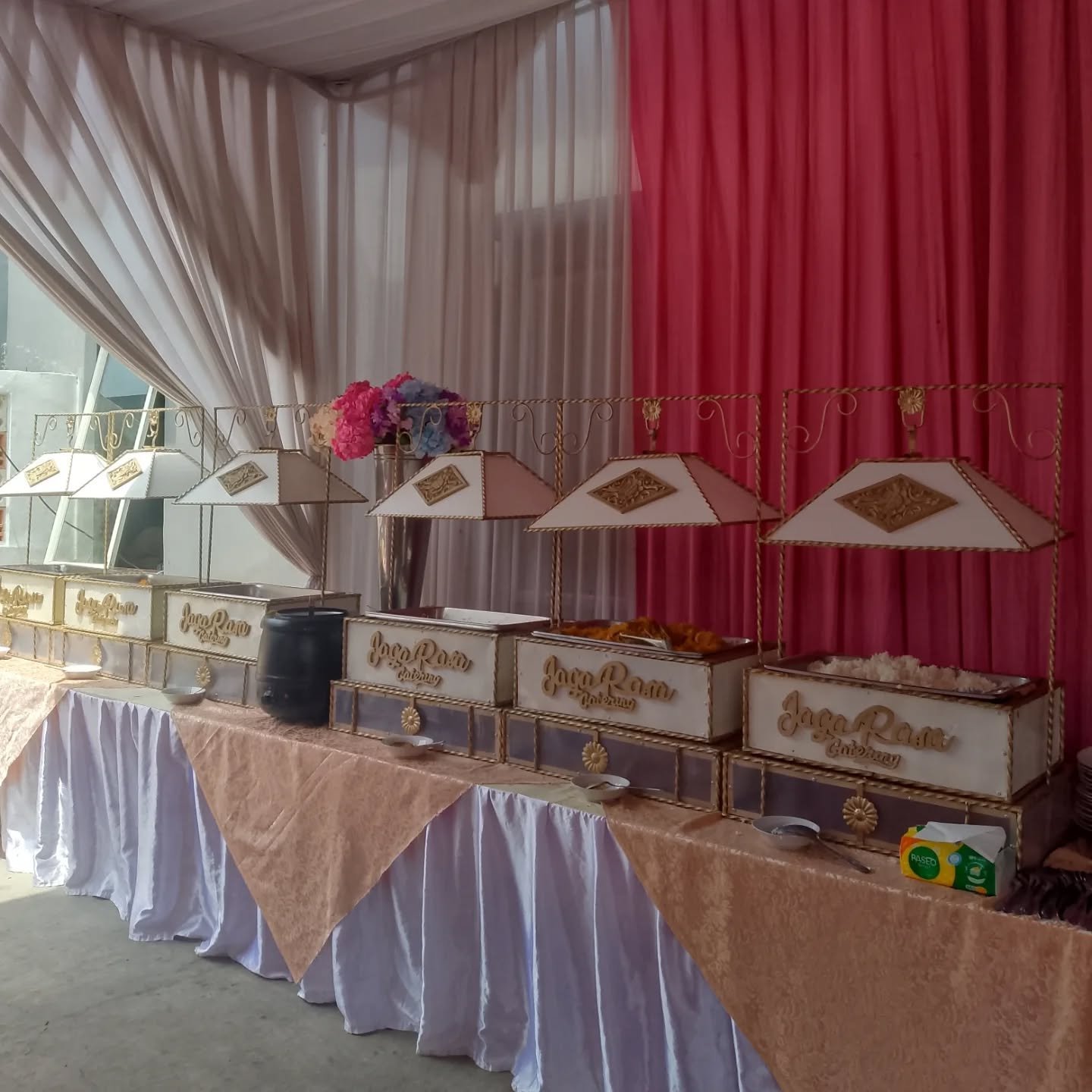 Engagement Guruh & Sari di  Gandaria Selatan, Jl Cendrawasih III Jakarta Selatan