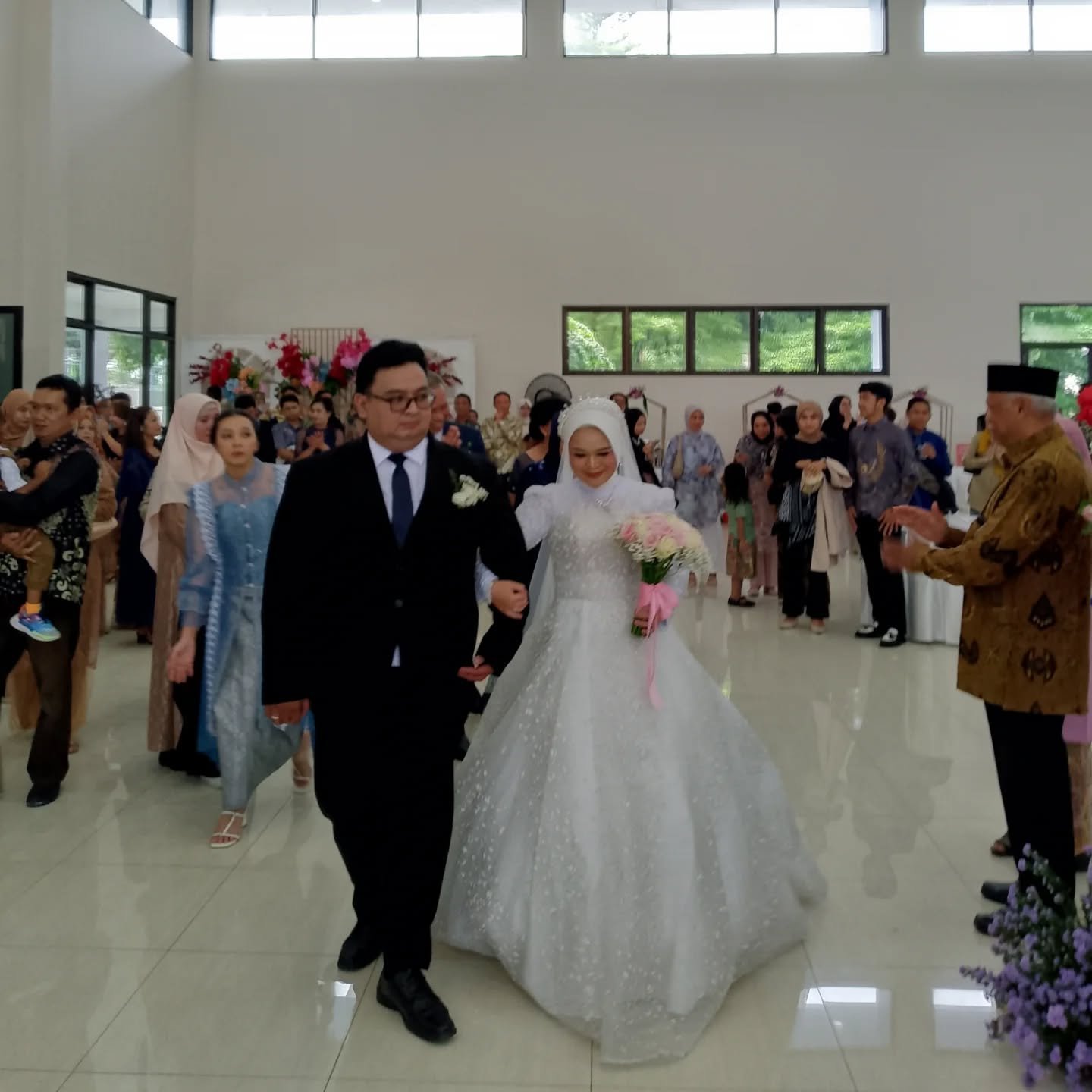 Wedding Hans & Tika di GSG Gedung Megantara Bogor