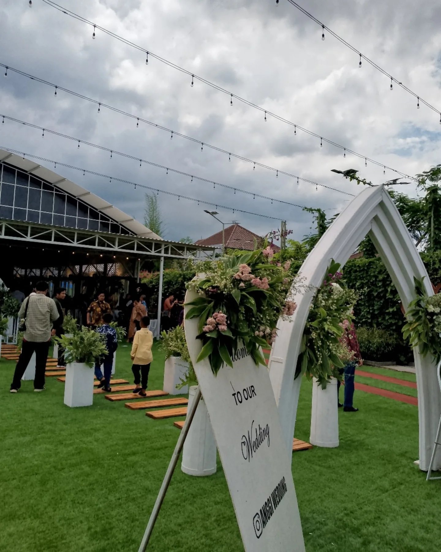 Wedding Ibrahim & Aulia di  Taman Miana Bogor