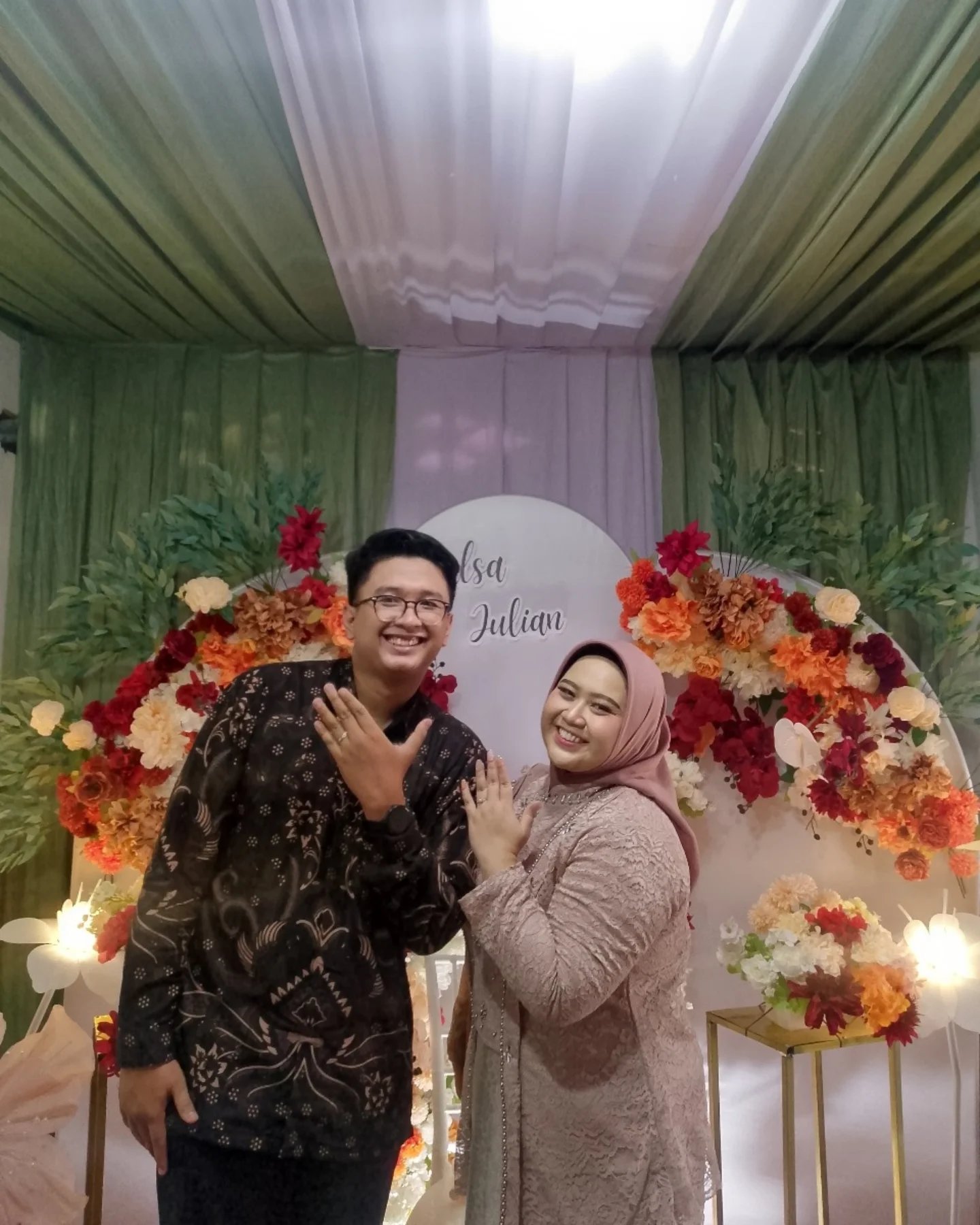 Engagement Julian & Salsa di  Jl Raya Bogor Jakarta Timur