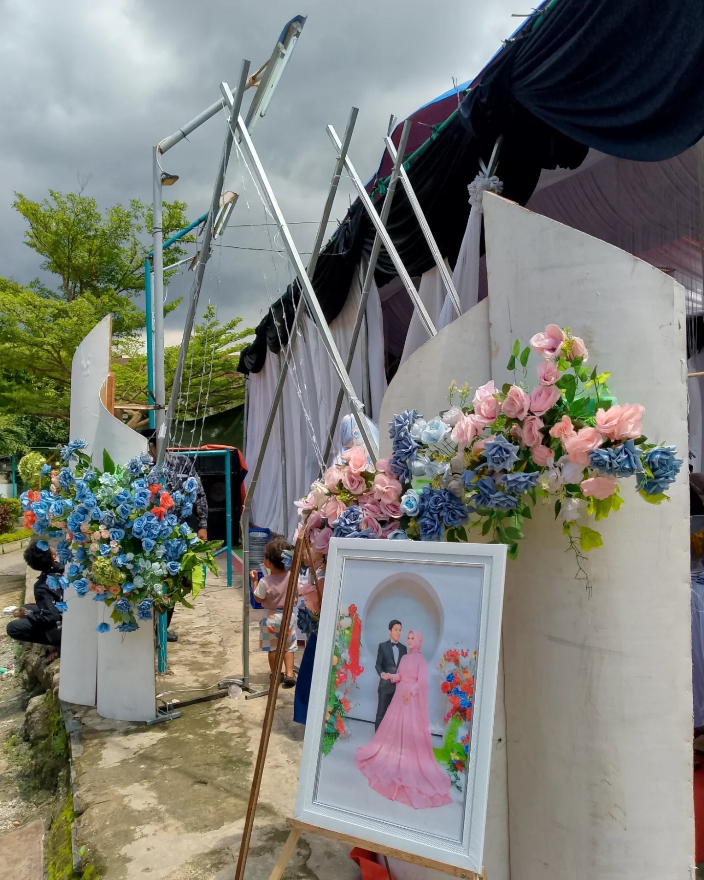 Wedding Rumah Hanif & Novi di  Kp Dadap Rawabuntu Tangerang