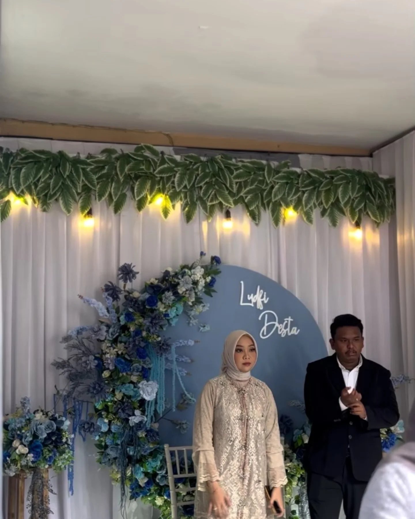 Intimate Wedding Ludfi & Desta di  Pondok Sukatani Permai Depok