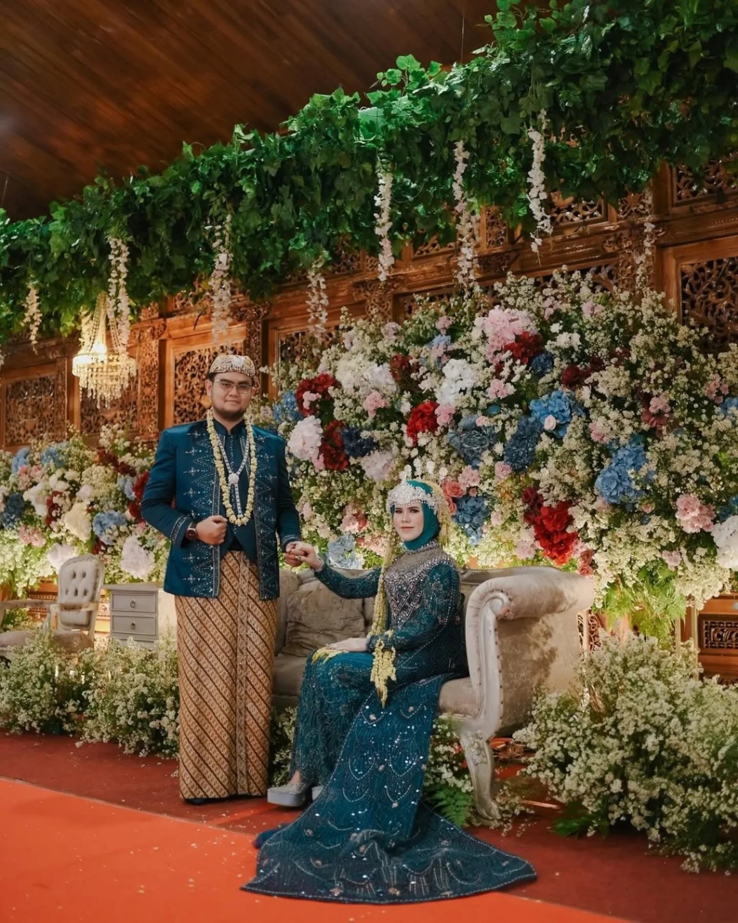 Wedding Dhafa & Zahra di Semi Outdoor Venue Saung Engkong Ano Bogor