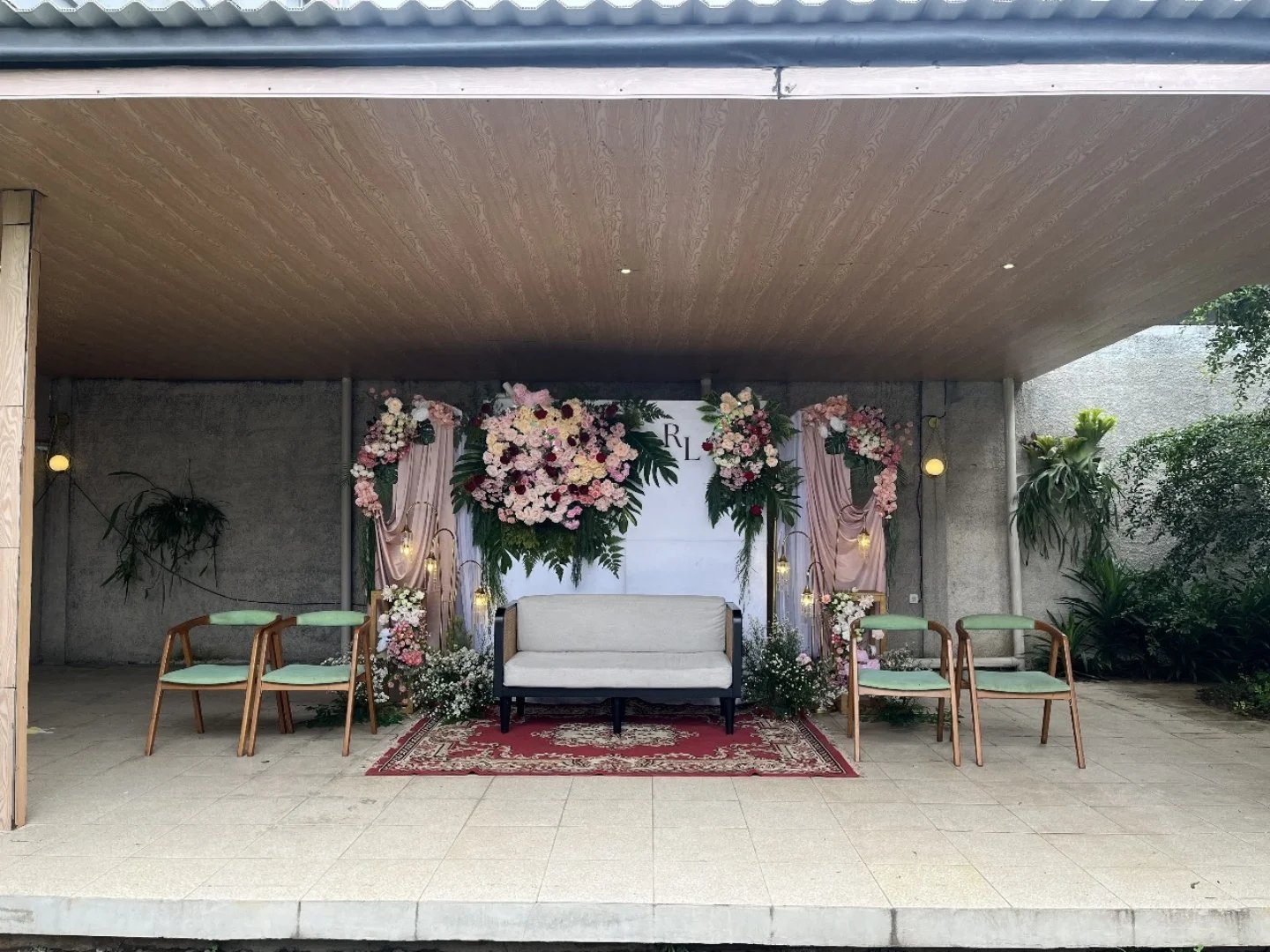 Wedding Ridho & Lisa di Semi Outdoor Venue Hancock Café Bogor