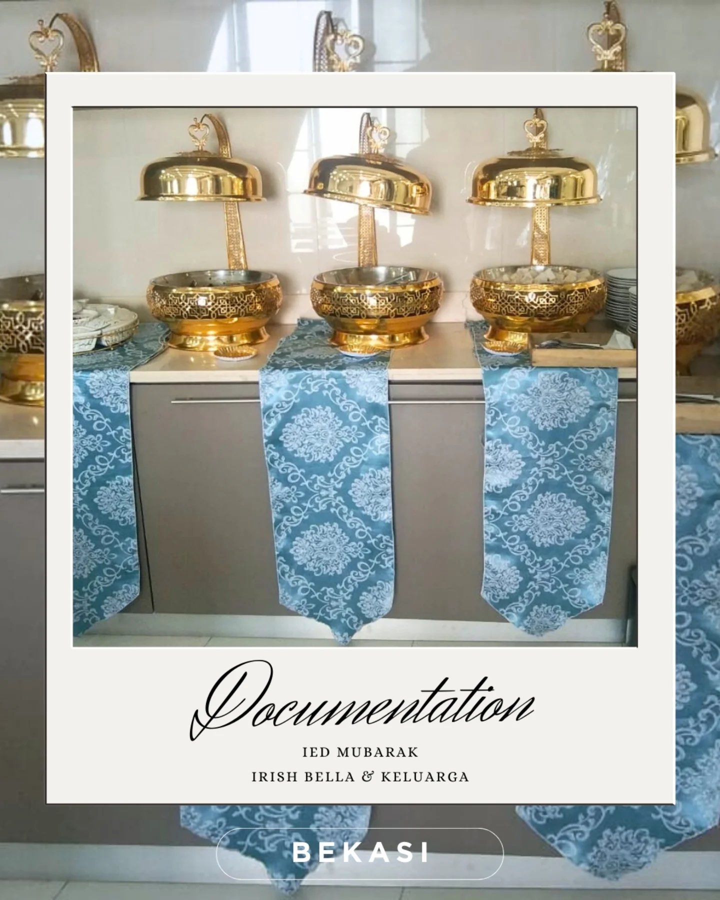 Halal Bihalal Irish Bella di  Jaticempaka Pondok Gede Bekasi