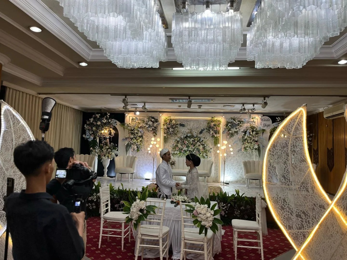 Wedding Yoga & Winda di Ballroom Grand Menteng Hotel Jakarta Timur