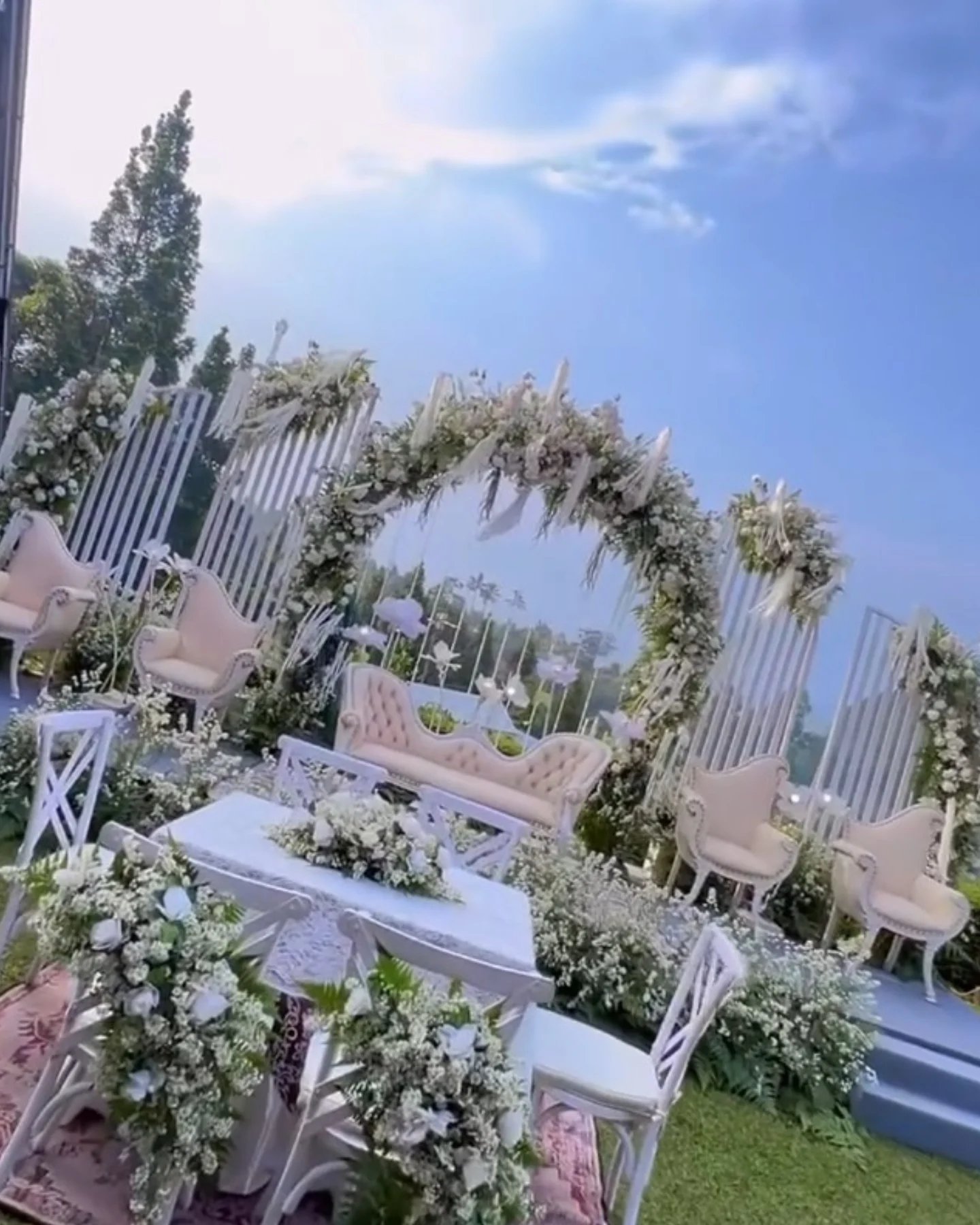 Wedding Habib & Vivi di  Puncak Kopi Megamendung Bogor