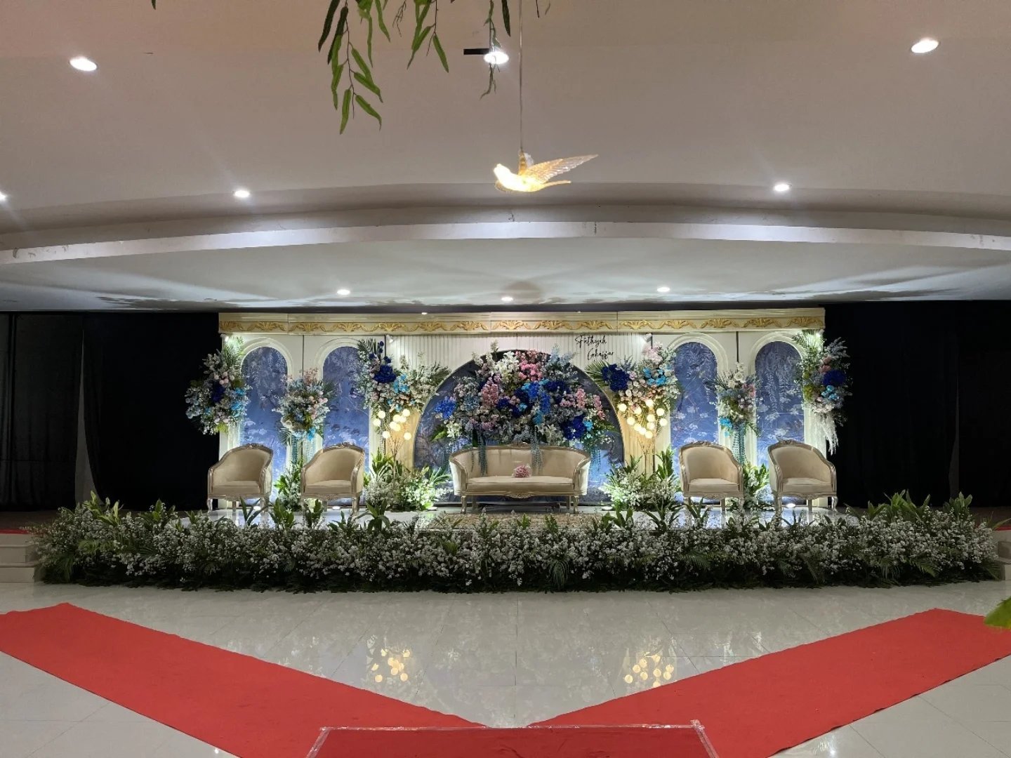 Wedding Ghaffar & Fathiyah di GSG Masjid Salamah Sekolah Al Jannah Harjamukti Depok