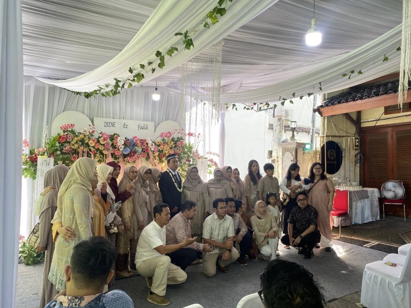 Intimate Wedding Fadhil & Irene di  Perumahan Kranggan Permai Bekasi