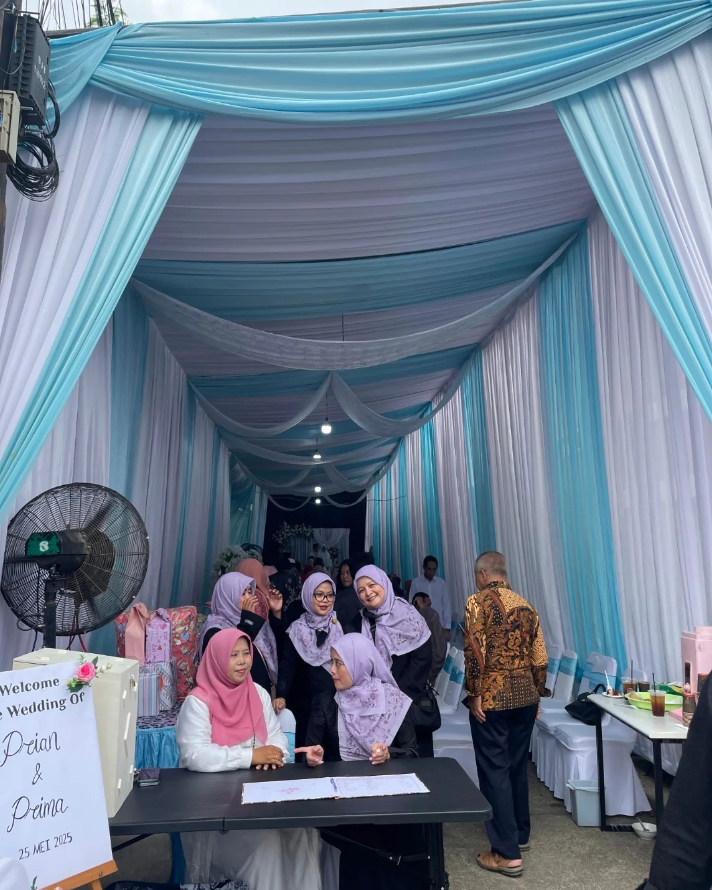 Intimate Wedding Prian & Prima di  Perumahan Pondok Duta Cimanggis Depok