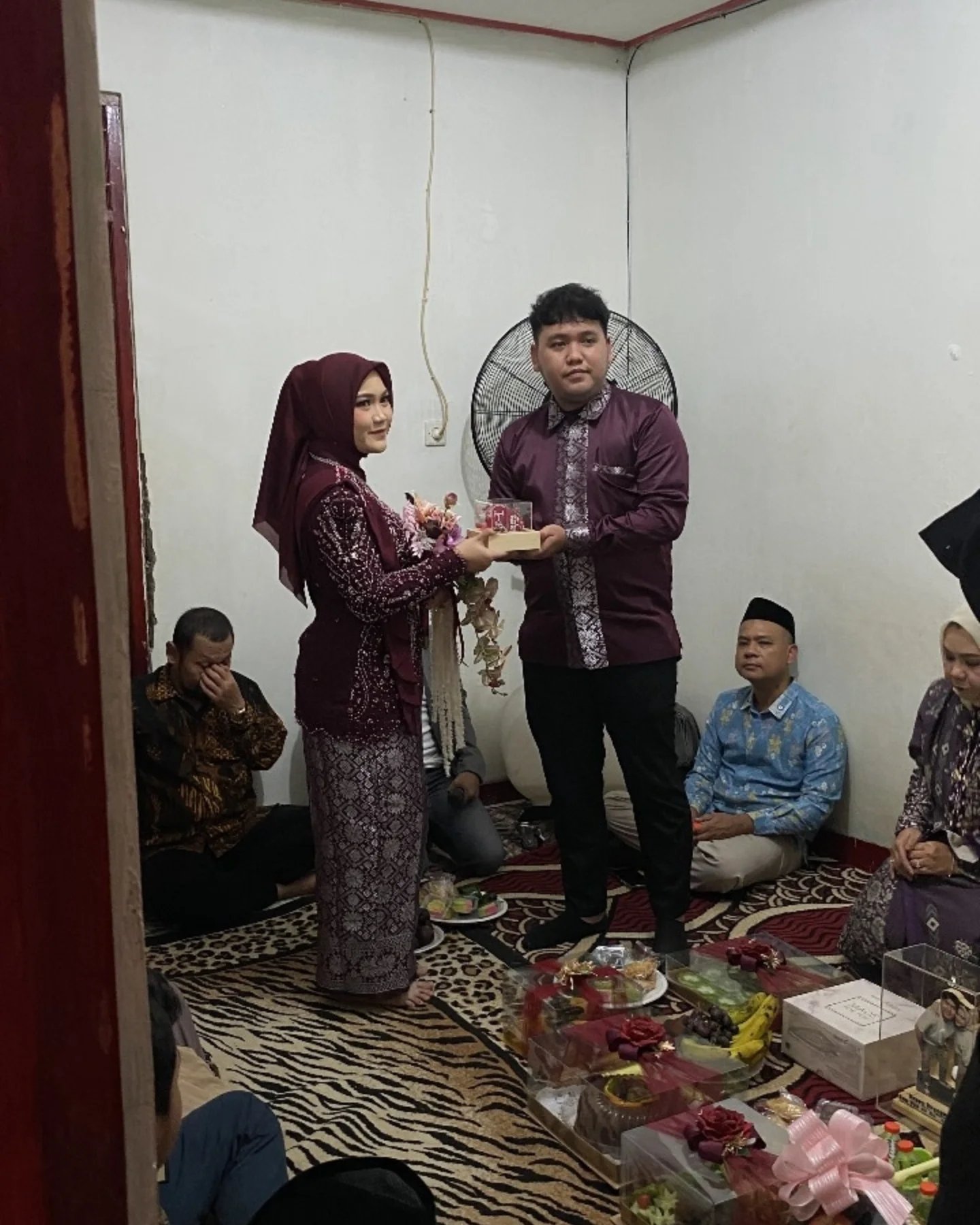 Engagement Irsyad & Putri di  Jl Puyuh Mustika Jaya Bekasi