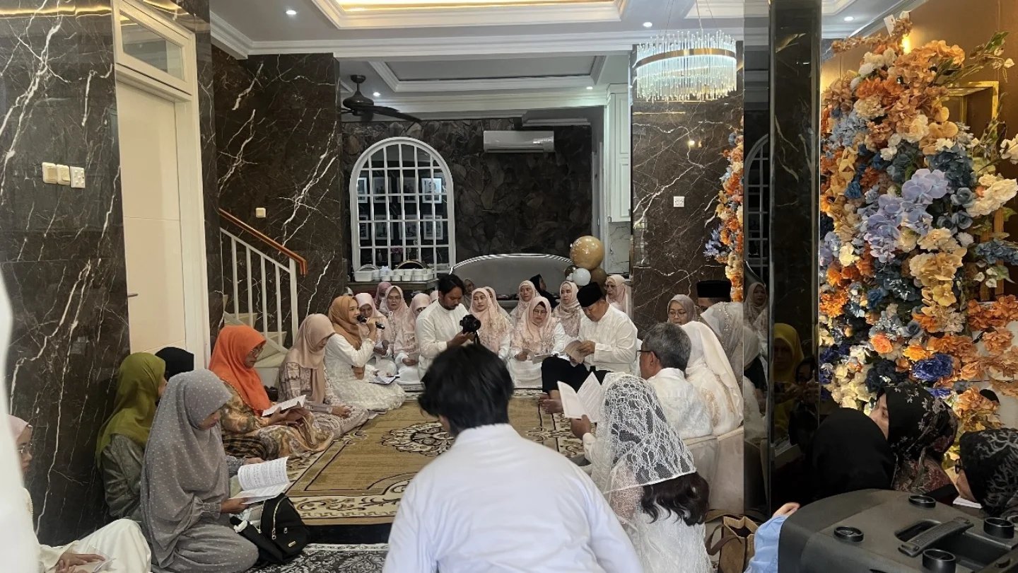 Tasyakuran Nujuh Bulanan Fajri & Natasya di  Citra Grand Cibubur Depok