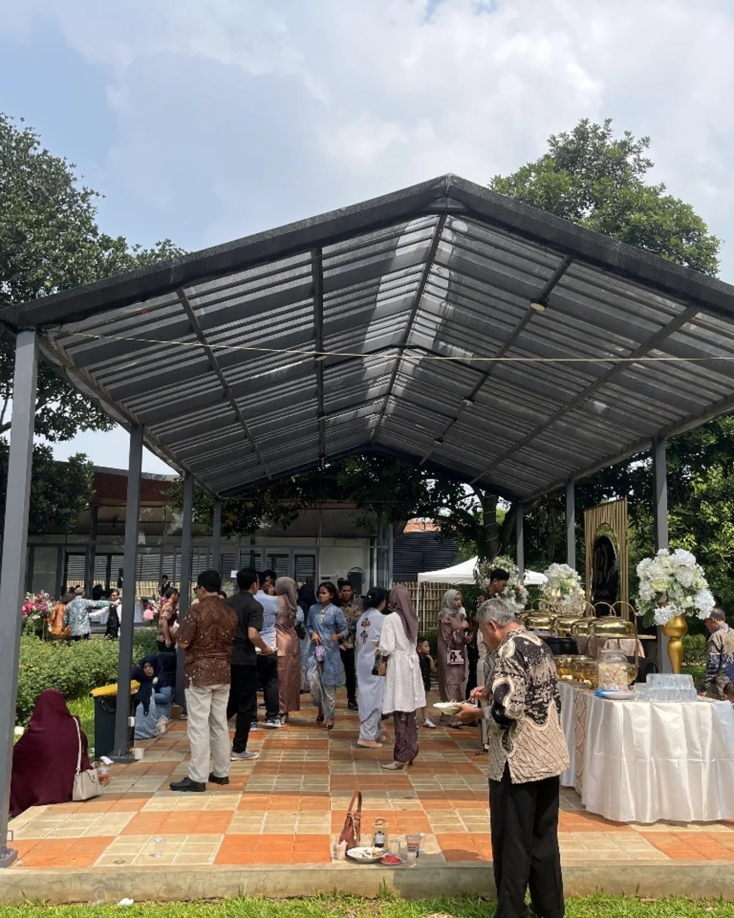 Wedding Arif & Dara di GSG Semarak Garden Venue Gemintang Sawangan Depok
