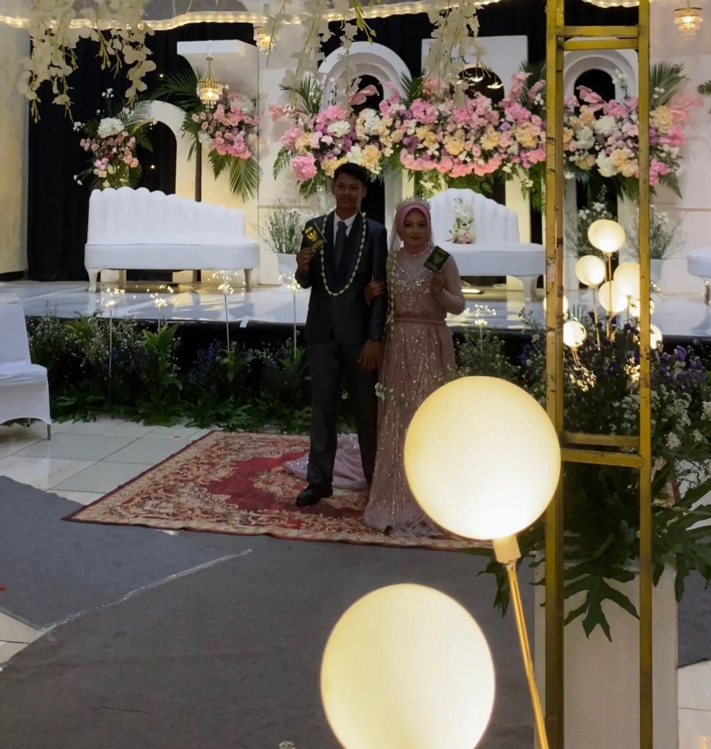 Wedding Adnan & Nabila di GSG Gedung Mahadaya Tangerang