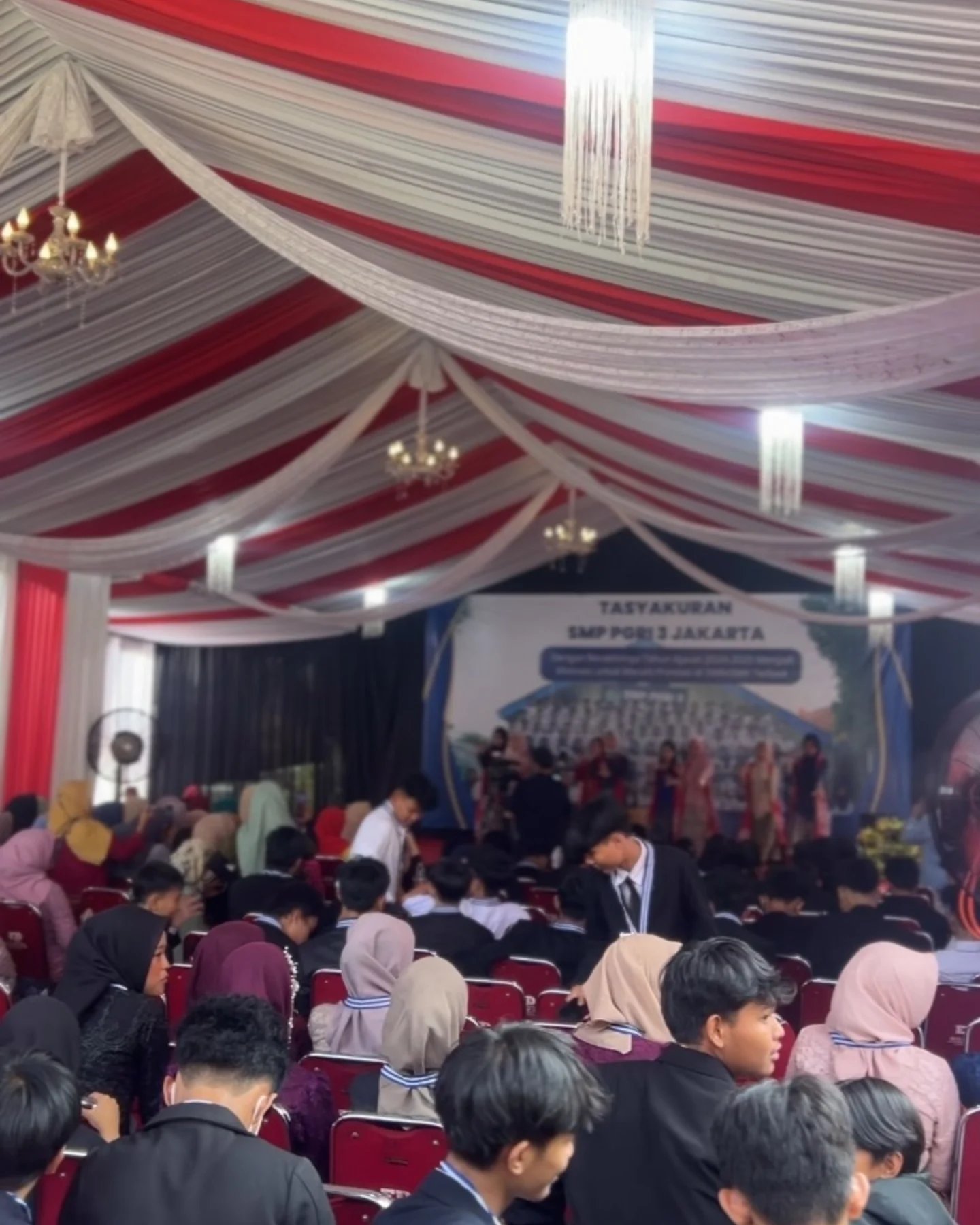 Perpisahan Siswa SMP PGRI 3  di Sekolah Jl. Srengseng Sawah No.47 Jakarta Selatan