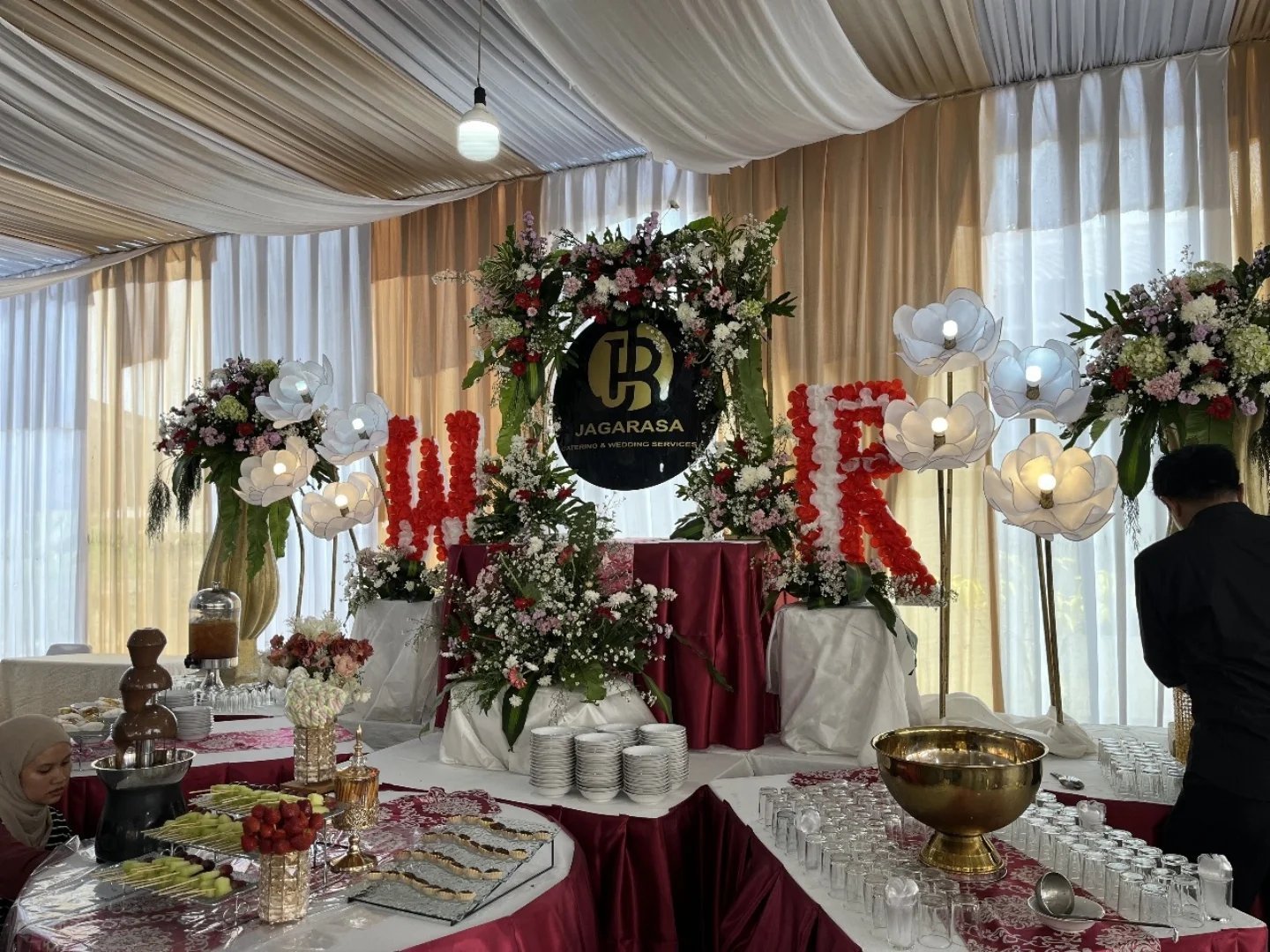 Wedding Razak & Widya di Gedung GSG RRI Cimanggis Depok