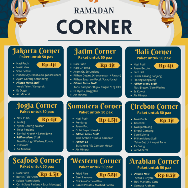 Paket Bukber - Ramadan Corner