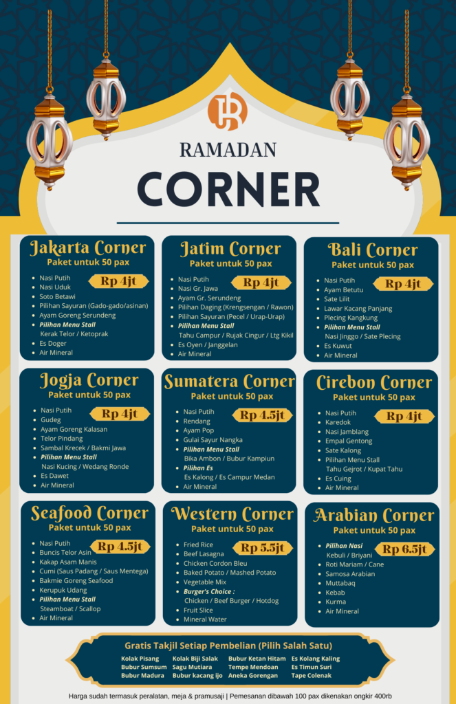 Paket Bukber - Ramadan Corner