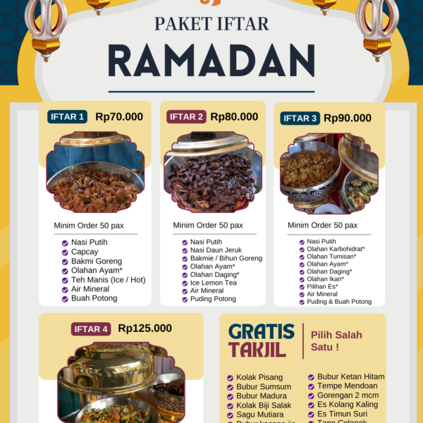 Paket Buka Puasa (Bukber) Ramadan