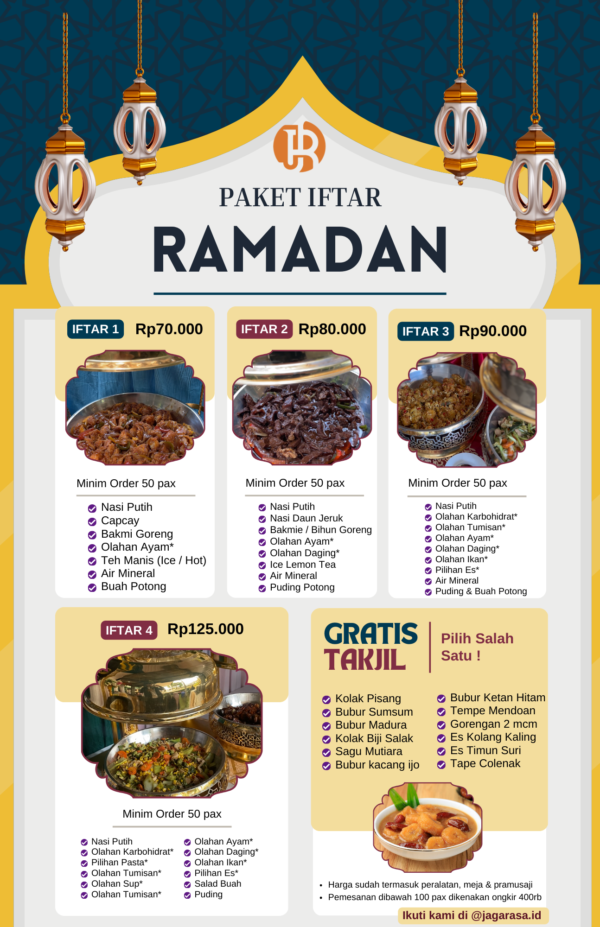 Paket Buka Puasa (Bukber) Ramadan