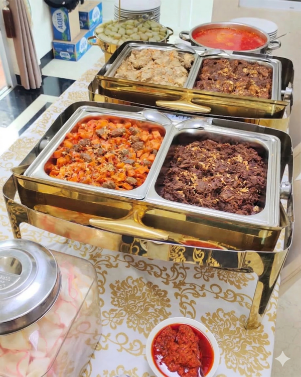 Prasmanan Ketupat Lebaran