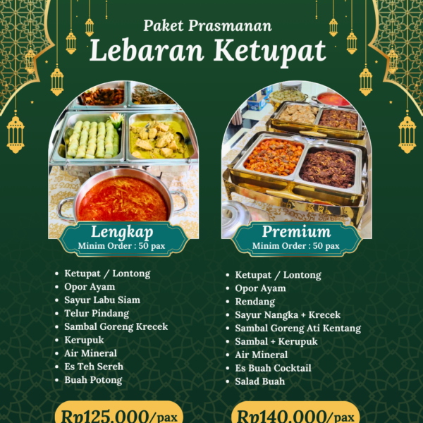 Paket Ketupat Prasmanan